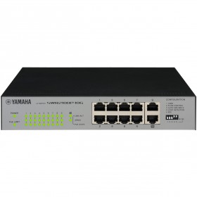 Yamaha SWR2100P-10G L2 Network Switch with PoE - 10 Ports