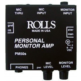 Rolls PM50s Personal Monitor Amplifier (Discontinued)