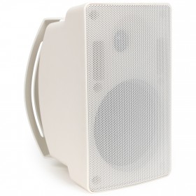 Pure Resonance Audio S5W 4.5" 70V Weather-Resistant Indoor/Outdoor Surface Mount Speaker - White