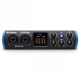 Presonus Studio 24c 2x2 USB-C Compatible Audio Interface