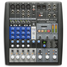 PreSonus StudioLive AR8 USB 8 Channel Hybrid Performance and Recording Mixer (Discontinued)