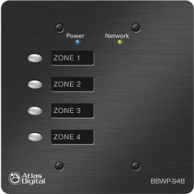 Atlas Sound BBWP-S4B BlueBridge DSP Wall Controller