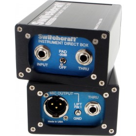 Switchcraft SC800CT Instrument Direct Box with Custom Transformer