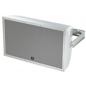 JBL AW566-LS All-Weather 2-Way High Power Loudspeaker with 1 x 15" LF and Rotatable Horn for Life Safety Applications - Gray