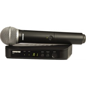 Shure BLX24/PG58 Wireless Handheld Microphone System - Band H10 (542.125 MHz - 571.800 MHz)