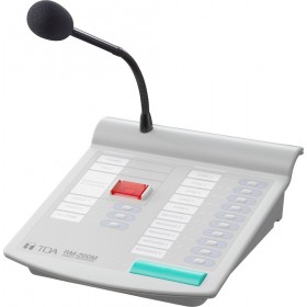 TOA RM-200MPS Remote Microphone for VM-3000 Series Voice Evacuation System (UL 2572 and UL 864 Certified)