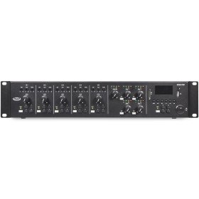 Pure Resonance Audio RZMA120BT 4 Zone Commercial Mixer Amplifier with Bluetooth 4 x 120W at 4-16 Ohms or 70V/100V (Discontinued)