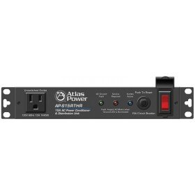 Atlas Sound AP-S15RTHR 15A Half Width Rack Power Conditioner with Remote Activation (Discontinued)