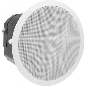 QSC AD-C.SUB 6.5" Dual Voice Coil Small Format Ceiling Subwoofer - White