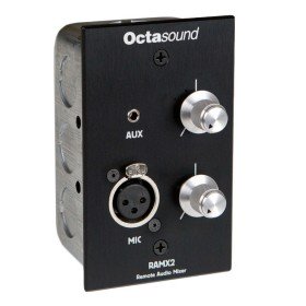 Octasound RAMX2 Microphone and Auxiliary Remote Audio Mixer