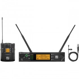 Electro-Voice RE3-BPOL UHF Wireless Mic System with OL3 Omnidirectional Lavalier Microphone Electro-Voice RE3-BPOL UHF Wireless Mic System with OL3 Omnidirectional Lavalier Microphone