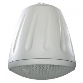 SoundTube RS600i 6.5" Coaxial Open-Ceiling Pendant Speaker 90W 8 Ohm 25 70 100V UL 1480 and Mil-Spec 810 Approved - White