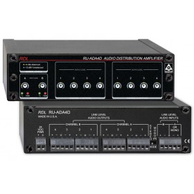 RDL RU-ADA4D 4-Channel Audio Distribution Amplifier