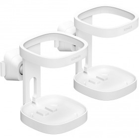 Sonos Wall Mounts for One, One SL and PLAY:1 Speakers, White Pair (Discontinued)