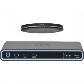 Biamp Devio SCR-25CX Web-Based Conferencing Hub with Ceiling Microphone