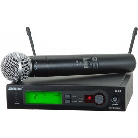 Shure SLX24/SM58 Handheld Wireless Microphone System (Discontinued)
