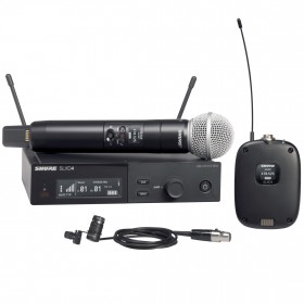 Shure SLXD124/85 Combo Wireless Handheld and Lavalier Microphone System