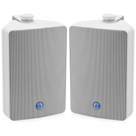 Atlas Sound SM52T 5.25" 2-Way Strategy Series Surface Mount All-Weather Loudspeaker 30W 70V/100V - White Pair