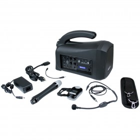 AmpliVox SW322 Mity-Lite Plus Portable Bluetooth PA System with Wireless Handheld and Headset Microphone (Discontinued)