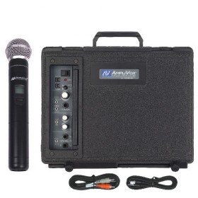 AmpliVox SW223 Audio Portable Buddy PA System with Wireless Microphone (Discontinued)