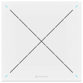 Sennheiser TeamConnect Ceiling 2 Beamforming Ceiling Array Microphone with TruVoicelift - White