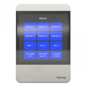 Biamp TEC-X 2000 Networked AV Control Pad - Supports up to Twelve Buttons