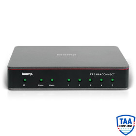 Biamp TesiraCONNECT TC-5 5-Port AVB-Capable Network Device Biamp TesiraCONNECT TC-5 5-Port AVB-Capable Network Device