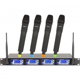 VocoPro UHF-5900 UHF PLL Wireless Handhled Microphone System with Frequency Scan (Discontinued)