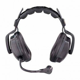 Eartec Ultra Double Heavy Duty Headset with Shell Mount PTT for Scrambler UHF SC-1000 Radios (Discontinued)