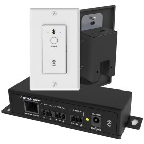 Attero Tech unBT2A Single Gang Bluetooth Wall Plate Receiver Kit with AXP2O Analog Expander and 24V Power Supply (Discontinued)