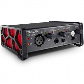 Tascam US-1x2HR 1 Mic 2IN/2OUT High Resolution Versatile USB Audio Interface