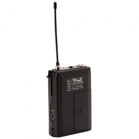 Anchor Audio WB-8000 16-Channel UHF Wireless Belt Pack Transmitter with TA4F Connector Plug