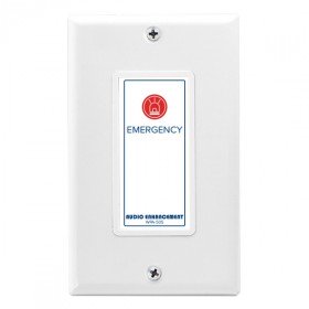 Audio Enhancement WPA-505 Decora Wall Plate with Emergency Button and Ambient Microphone