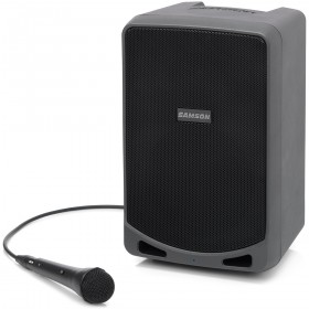 Samson Expedition XP106 Rechargeable Speaker System with Bluetooth and Wired Microphone Samson Expedition XP106 Rechargeable Speaker System with Bluetooth and Wired Microphone
