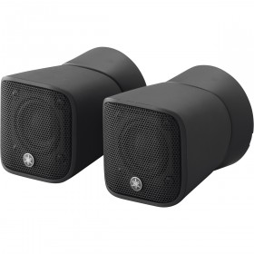Yamaha VSP-SP2 Speech Privacy 1.5" Compact Surface Mount Speakers - Black Pair