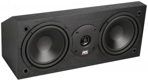 MTX Audio MONITOR6C Dual 6.5" 2-Way 100W RMS Center Channel Speaker