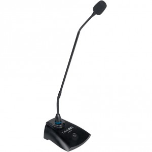 Atlas Sound M600-DT Desktop Gooseneck Microphone for Paging and Conference Applications (Cardioid) 