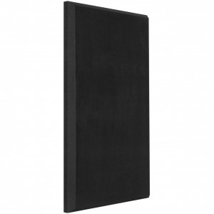 Auralex SonoSuede Panels 2" x 24" x 48" Fabric Wrapped Acoustical Absorption Panel, Beveled Edge - Black