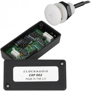 Clockaudio C007WLL Through Desk / Ceiling / Panel Mount Omni-Directional Boundary Layer Condenser Microphone - White