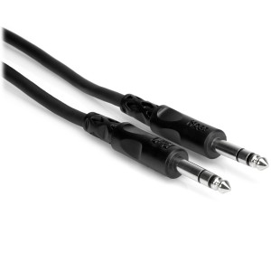 Hosa CSS-110 1/4" TRS to 1/4" TRS Balanced Interconnect Cable - 10ft