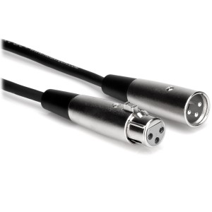 Hosa XLR-103 XLR3F to XLR3M Balanced Interconnect Cable - 3ft