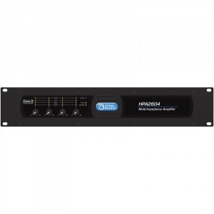 Atlas Sound HPA2604 4-Channel 2600W Commercial Amplifier