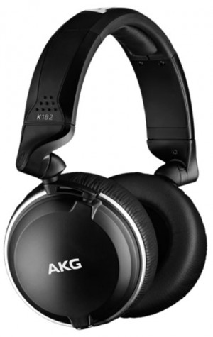AKG K182 Professional Closed-Back Monitor Headphones