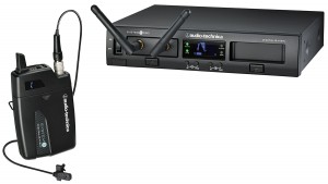 Audio-Technica ATW-1301/L Rack-Mount Digital Wireless System with Lavalier Microphone