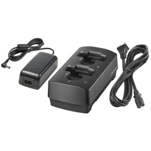 Audio-Technica ATW-CHG3AD Two-Bay Recharging Station for 3000 Series Handheld and Body-Pack Transmitters with AC Adapter