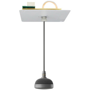 Audix M3GHM Tri-Element Installed Sound Ceiling Microphone - Gray