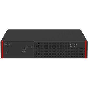 Biamp Voltera A 600.4 Compact 600W 4-Channel Half-Rack Power Amplifier