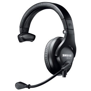 Shure BRH441M-LC Single-Sided Broadcast Headset without Cable