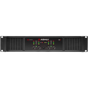 Ashly Audio CA-1.54 4-Channel 4 x 1500W and 4 Ohm Power Amplifier 