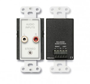 RDL D-CIJ3D Stereo Consumer Input Jacks